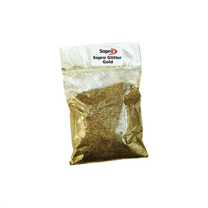 Sopro glitter voeg goud 100G