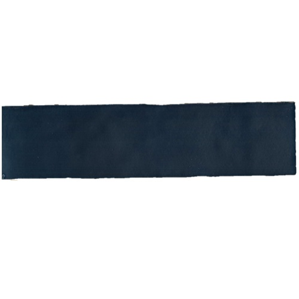 Terre d'Azur Gerona wandtegel visgraat 7.5x30cm Royal Navy mat