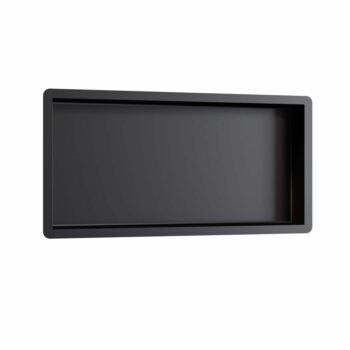 Brauer Black Edition douche inbouwnis 30x60cm zwart mat