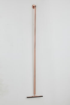 Saniclear Copper vloerwisser 125cm geborsteld koper