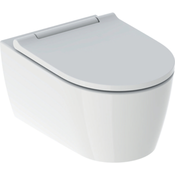 Geberit One hangend toilet randloos met softclose zitting wit mat